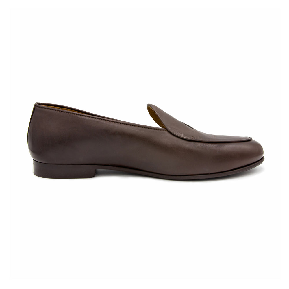 Men's Brown Leather Milano Loafer