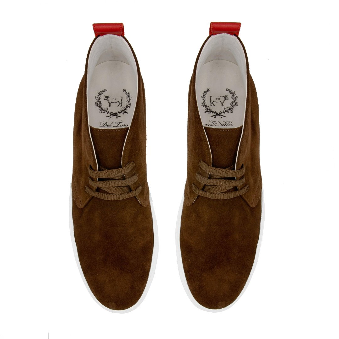 Men's Chocolate Suede Chukka Sneaker