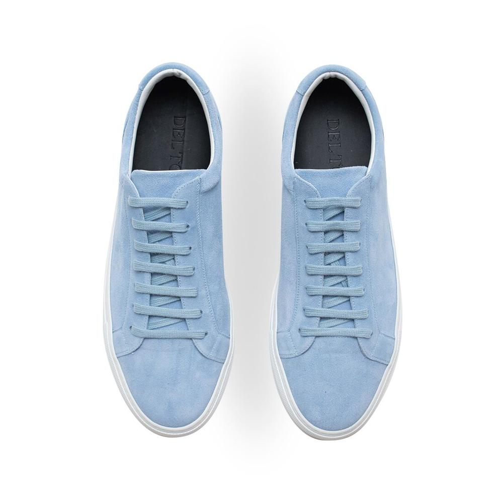 Women's Baby Blue Suede Sardegna Sneaker II 7 / Baby Blue