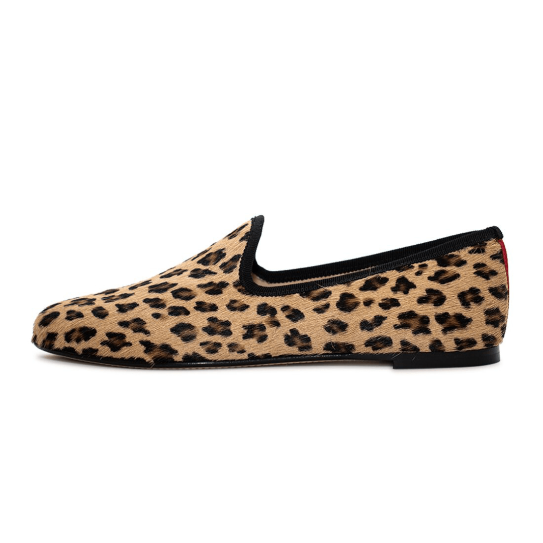 Women’s Pony Hair Leopard Slipper II