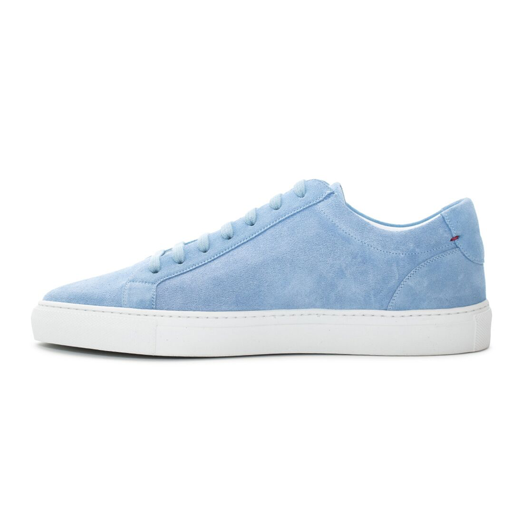 Women's Baby Blue Suede Sardegna Sneaker II – Del Toro Shoes