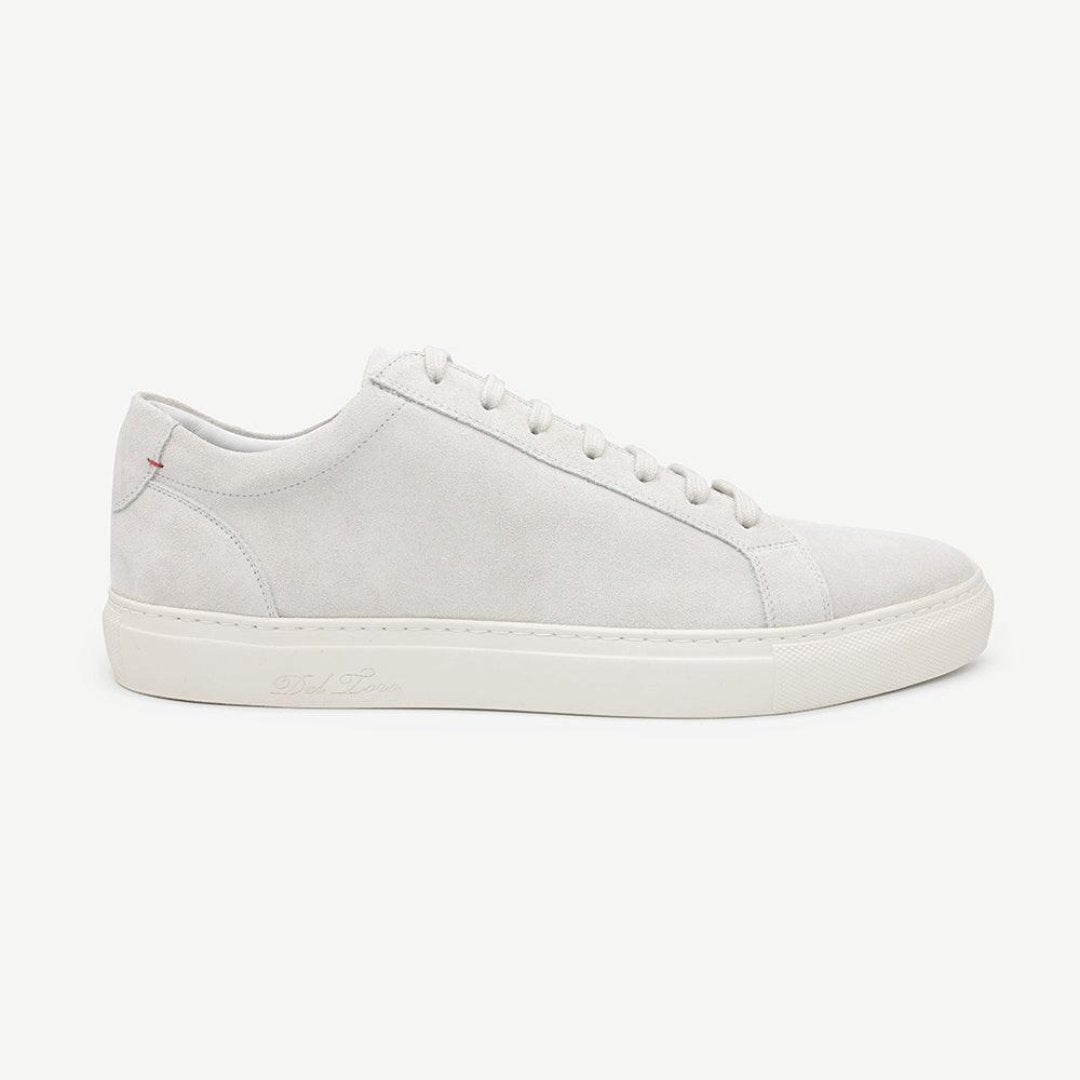 Men's Off White Suede Sardegna Sneaker II